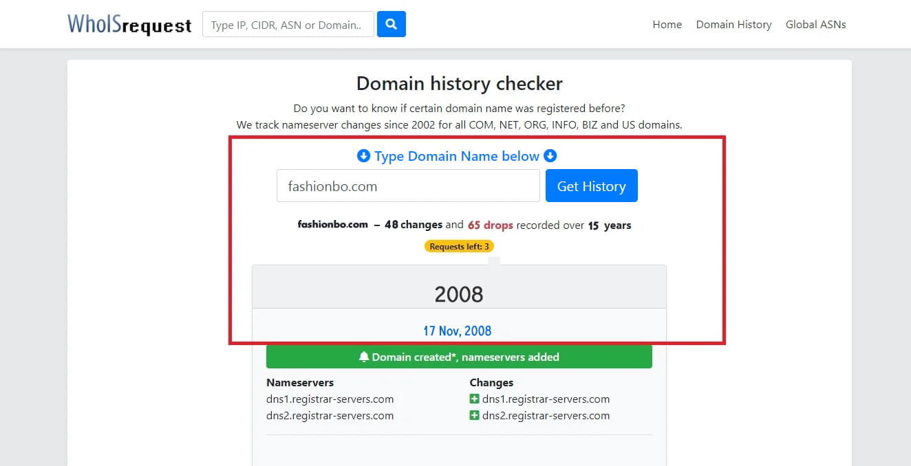 Domain Value