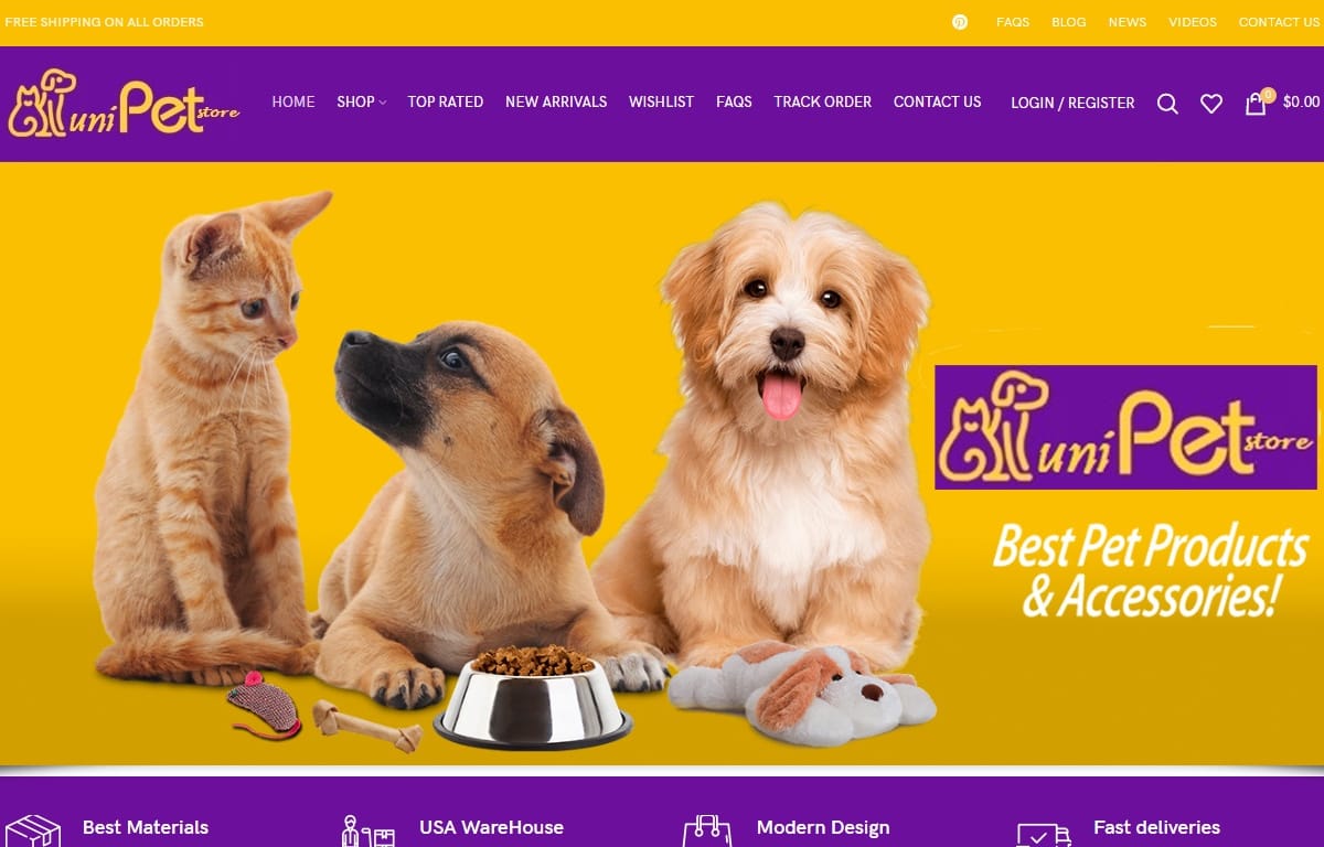 unipetstore.com