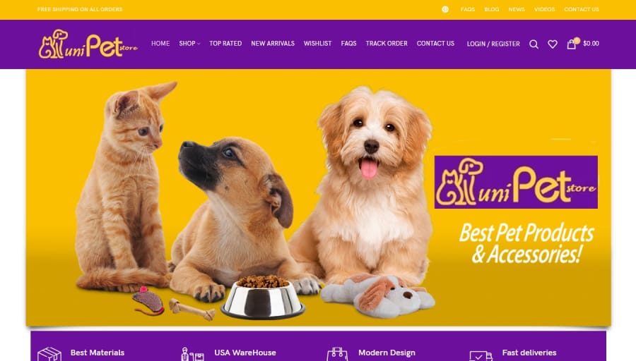 unipetstore.com