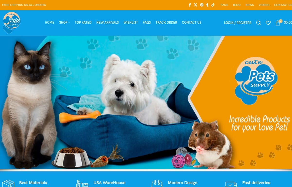 cutepetsupply.com