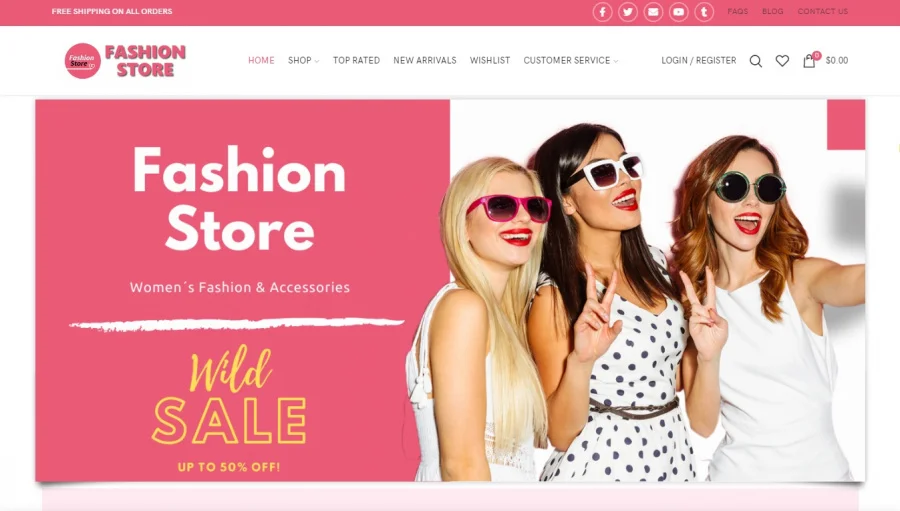 Full Website fashion-store.online